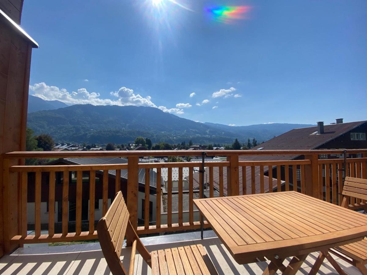 Appartement Familial Neuf Pres Du Village, 3 Chambres, Balcon Sud, Parking, Proche Ski-Bus, Samoens - Fr-1-642-80 Esterno foto