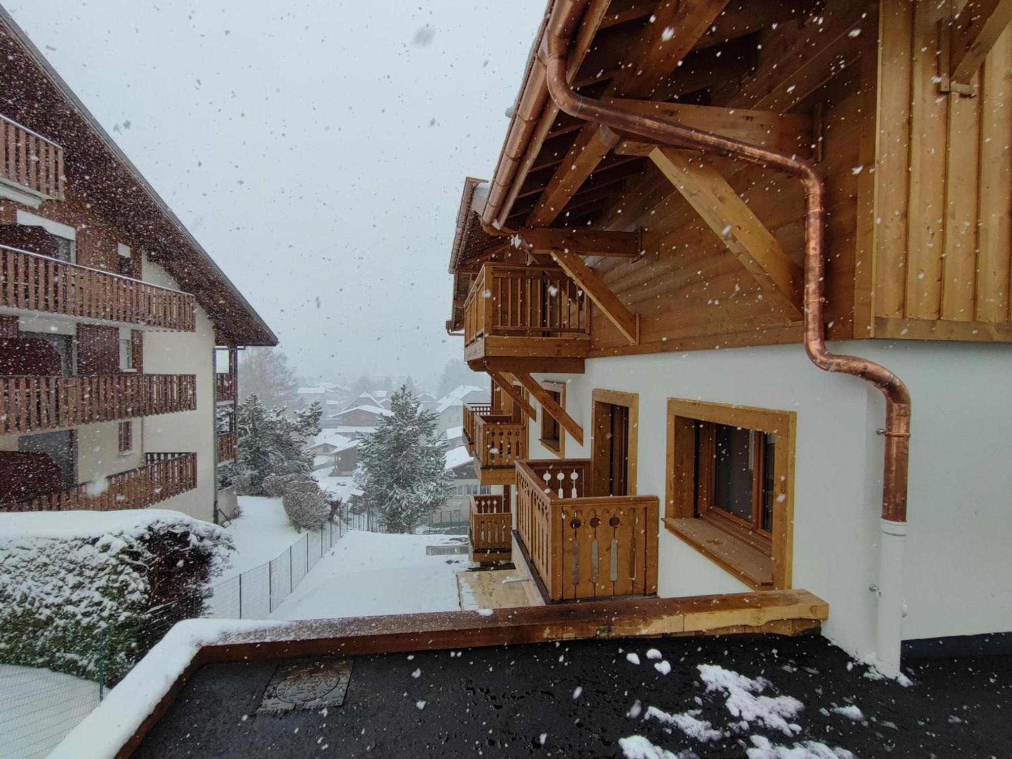 Appartement Familial Neuf Pres Du Village, 3 Chambres, Balcon Sud, Parking, Proche Ski-Bus, Samoens - Fr-1-642-80 Esterno foto